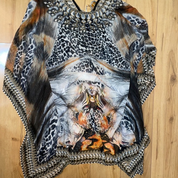 Asa Kaftans ‘Capri’ Short Kaftan. NWOT - Picture 15 of 16